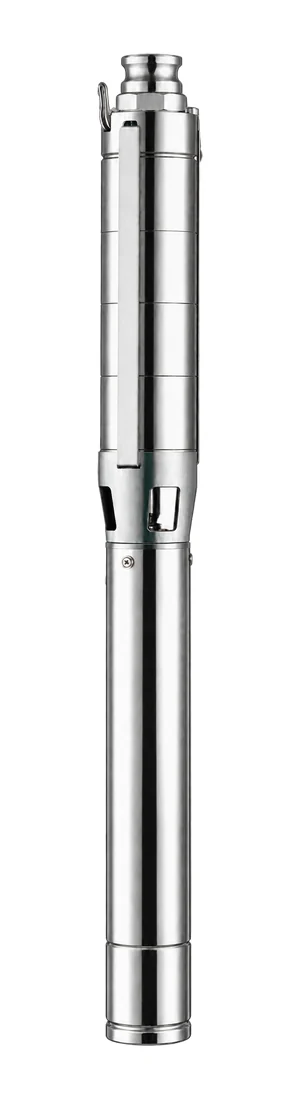 150GSP larger-body borehole pump, complete series exterior view